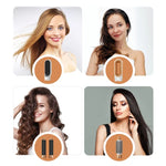 Set profesional 5 en 1 de secado y peinado – cepillo, rizador y alisador