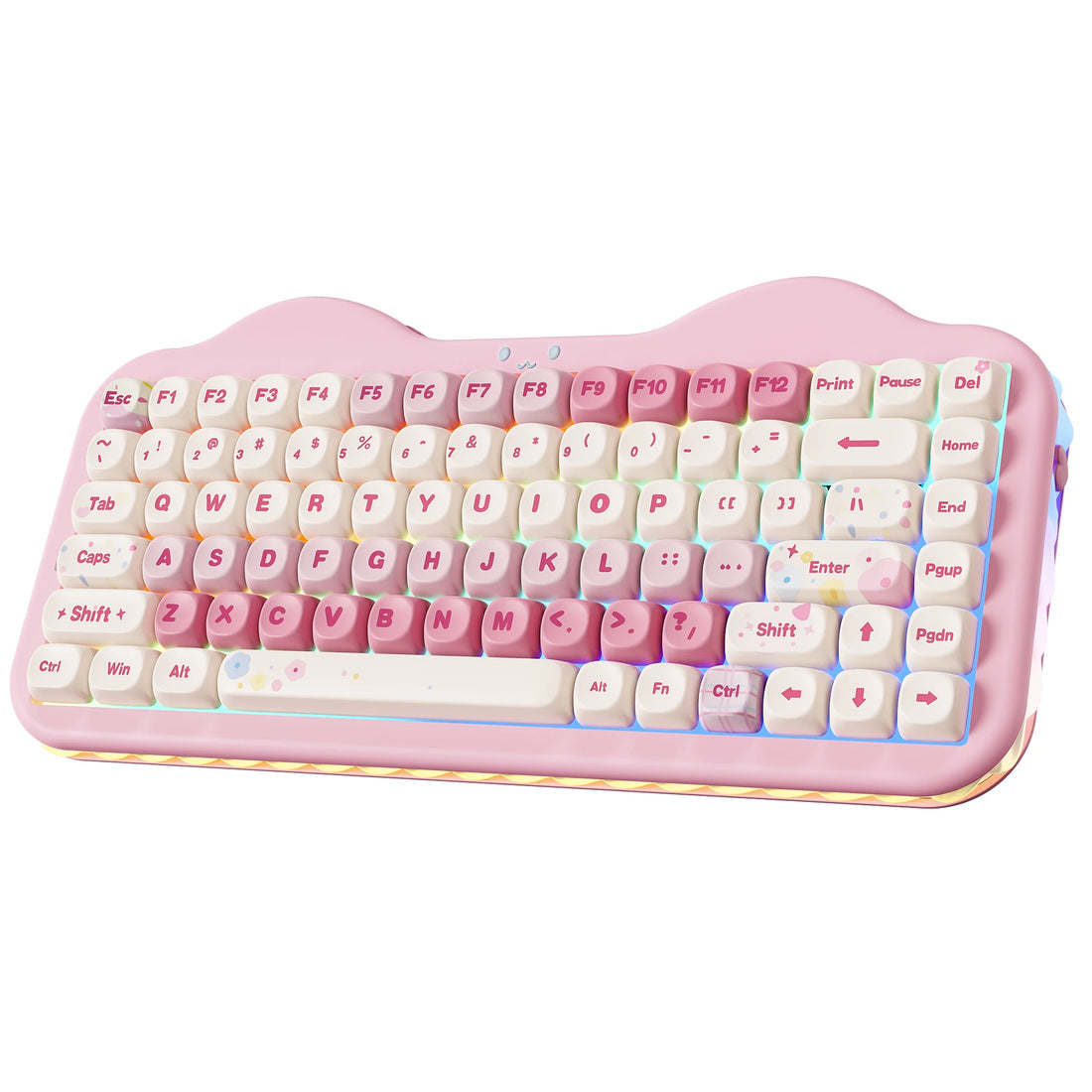 YUNZII C75 – teclado mecánico inalámbrico 75% Gasket, RGB y hot-swap
