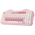 YUNZII C75 – teclado mecánico inalámbrico 75% Gasket, RGB y hot-swap