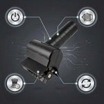 Cepillo eléctrico para parrilla BBQ – rodillo de acero inoxidable y carga USB