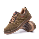 Zapatos casuales de gamuza para hombre – estilo retro antideslizante