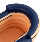 Bañera jacuzzi inflable portátil con cubierta y bomba de aire para interiores y exteriores