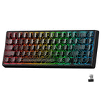 XVX M67 JadeStone – teclado mecánico inalámbrico 65% tri-modo, Gasket y RGB