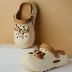 Women's Platform Slides – Thick Non-Slip Sole