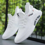 Tenis deportivos de tejido ligero para hombre – estilo urbano de corte bajo
