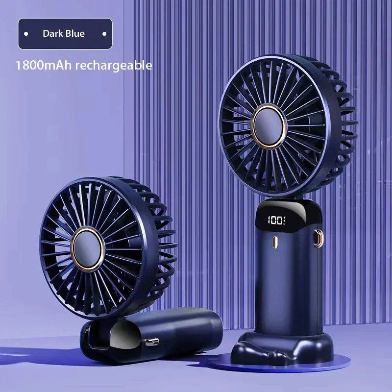 Zhopu BreezeFlex Pro – Ventilador portátil plegable de 5 velocidades