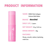 PDRN Pink Collagen Multi Balm – Hydrating Stick for Cheeks, Eyes, Lips & Neck