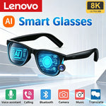 Lenovo – gafas inteligentes AI con Bluetooth, llamadas, música y control táctil