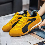 Tenis retro estilo German Trainer para hombre – suela suave y transpirable
