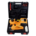 Kit 4 en 1 de gato hidráulico eléctrico 12 V de 5 toneladas