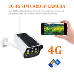 Cámara de seguridad solar 4G LTE 1080P – visión nocturna, batería y alarma PIR
