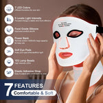 7-Color Silicone LED Face & Neck Mask