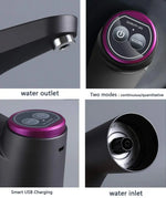 USB Charging Electric Water Bottle Dispenser For 5 Gallon Water Jugs Pump Home, Office,Camping Essentials