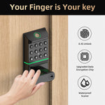 Viladepot – Smart Lock with Fingerprint, App, Passcode & Touch Keypad