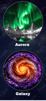 Proyector USB de galaxia y planetas – luz ambiental para habitación y auto
