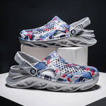 Sandalias tipo zueco para hombre – EVA y plataforma casual