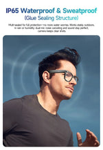 Gafas inteligentes AI con cámara 8 MP – video, traducción, Bluetooth y música