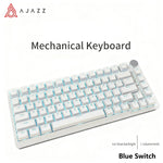 AK820 – 75% Hot-Swap Mechanical Gaming Keyboard, USB-C & White Backlight