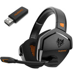 NUBWO G06 – audífonos gamer inalámbricos 2.4 GHz + Bluetooth 5.3 con micrófono