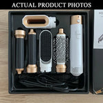 Set profesional 5 en 1 de secado y peinado – cepillo, rizador y alisador