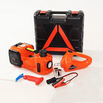 Kit 4 en 1 de gato hidráulico eléctrico 12 V de 5 toneladas