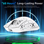 ATTACK SHARK R1 – 55 g Tri-Mode Wireless Gaming Mouse with 18K DPI