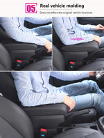 Reposabrazos con almacenamiento para Peugeot 208 / 2008 2019–2025