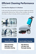 Fregadora comercial Walk-Behind 350 – limpieza de alta eficiencia