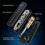 Cerradura biométrica Bluetooth – huella, teclado digital y acceso sin llave
