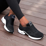 Tenis chunky con plataforma para mujer – malla transpirable
