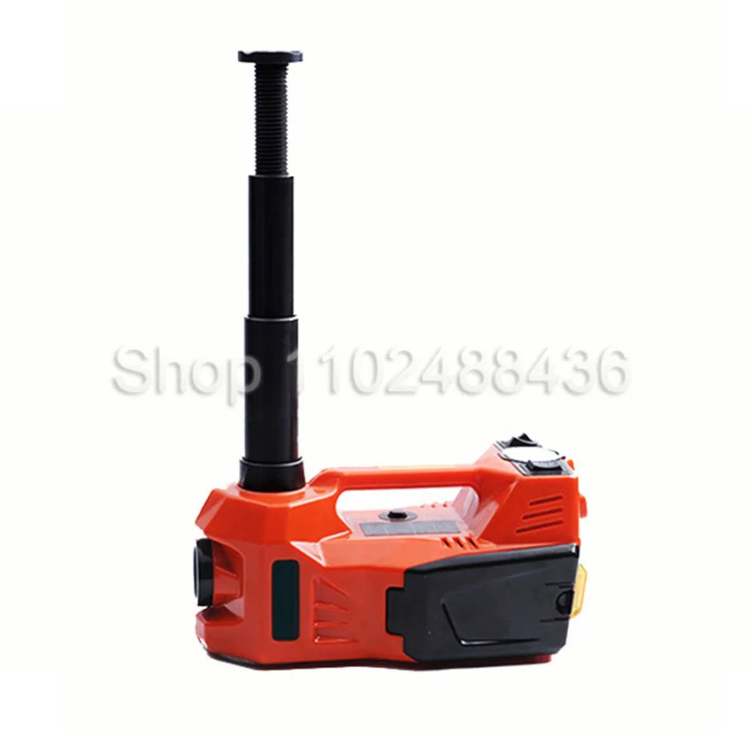 12 V 3-in-1 Electric Hydraulic Jack – 3/5 Ton with Inflator & LED