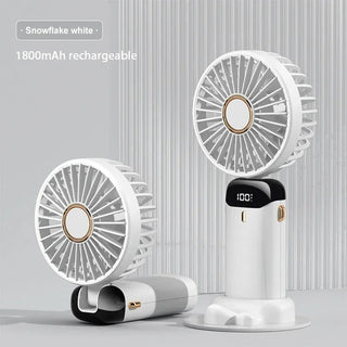 Zhopu BreezeFlex Pro – Ventilador portátil plegable de 5 velocidades