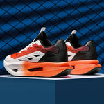 Tenis racing unisex de suela gruesa – malla, rebote y amortiguación