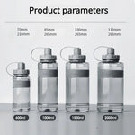 Sports Water Bottle with Straw – 1 L, 1.5 L & 2 L