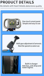 Mini fregadora Walk-Behind con batería de litio YG-430