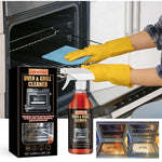 Oven Grill Cleaner Spray 100ml Heavy Duty Degreaser Fast Acting Foam Cleaner For Grill Rack Oven Surface Kitchen Stubborn Stains
