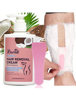 Crema depilatoria de coco – fórmula suave para el cuerpo
