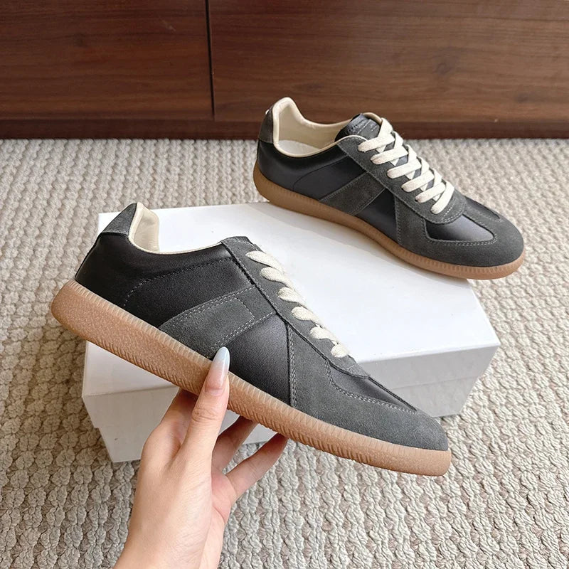 German Army Trainer unisex – gamuza, suela de goma y estilo vintage