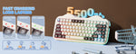 YUNZII C75 – teclado mecánico inalámbrico 75% Gasket, RGB y hot-swap