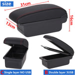 Reposabrazos con almacenamiento para Peugeot 208 / 2008 2019–2025