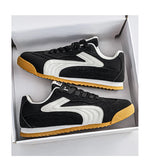 Tenis retro estilo German Trainer para hombre – suela suave y transpirable