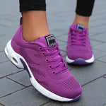 Tenis chunky con plataforma para mujer – malla transpirable