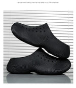 Zuecos EVA de suela gruesa para hombre – playa y jardín