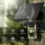 Cámara solar 4G infrarroja para exterior – visión nocturna y monitoreo de fauna
