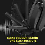 BINNUNE BW06 – audífonos gamer inalámbricos 2.4 GHz + Bluetooth con micrófono