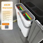 JOYBOS – mopa giratoria 360° con cubeta y paños de microfibra