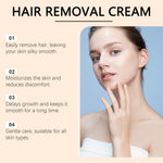 Crema depilatoria con centella asiática – cuidado corporal