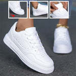 Tenis minimalistas blancos unisex – suela antideslizante