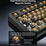 AULA F75 HE – 75% Hall Effect Tri-Mode Mechanical Keyboard, RGB, Hot-Swap & 8K