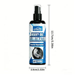 Heavy Oil Eliminator Spray, Powerful Kitchen Grease Cleaner for Stubborn Stains, Range Hood & Stove Degreaser
